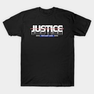 Social Justice Anti racism End racism Stop racism equality inclusivity diversity T-Shirt